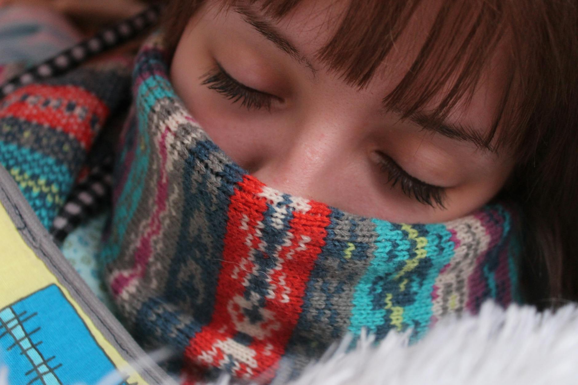 woman sleeping