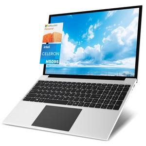 JUMPER 2026 노트북 16인치 화면 대형 셀러론N5095 512GB SSD+128GB eMMc 16GB RAM office 365사무용 WIN11 home-펄 화이트, 펄 화이트, S7maxN5095sun234, 640GB, 16GB, WIN11 Home