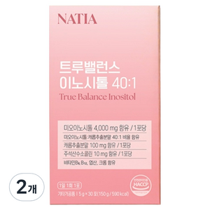 나티아 트루밸런스 이노시톨 40대 1 30p, 150g, 2개