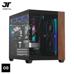 제이티 우드감성PC l WOODISM (무선), WIN11 Home, 1TB, 32GB, 지포스 RTX 5070, [AMD] 라이젠7 9800X3D
