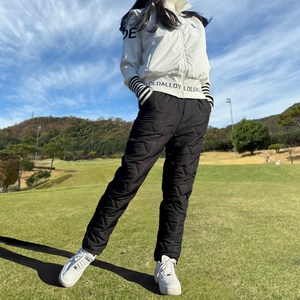 로로얼로이 여성 패딩바지 겨울 방한 골프 등산 히트 패딩팬츠