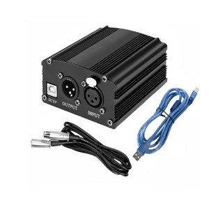 체리스팟 슈퍼 팬텀파워 CS-PW48V 콘덴서 마이크 증폭기