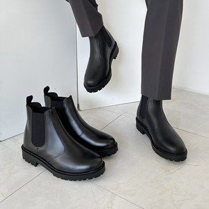 당일출고 남자 7cm 키높이 티안나는 첼시부츠 고탄력 쿠션 발편한 첼시 앵클부츠