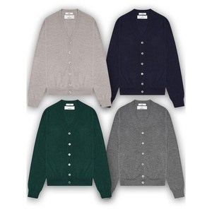 지이크 프리미엄 메리노울 100 남성가디건 4color QHCCI2901