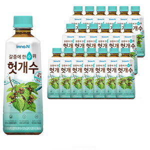 innoN 갈증에 한 수 위 헛개수, 340ml, 20개