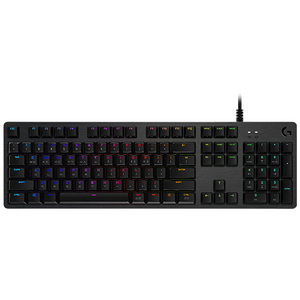 로지텍코리아 G512 CARBON 기계식 게이밍 키보드, 갈축, G512 GX, 블랙