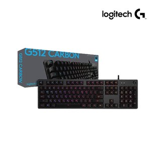 로지텍코리아 로지텍G G512 GX 기계식 게이밍 키보드, 블랙, G512 GX BROWN (갈축), 갈축