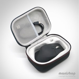 마니랩 로지텍 MX MASTER 3 3S 마우스 케이스 휴대용 보관 여행용 가방 수납 파우치, 단일색상, 단일상품