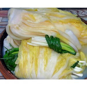 전라도 꽃 김치,수제 백김치