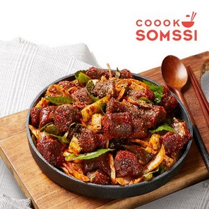 쿡솜씨 신림동식 깻잎매콤순대볶음 밀키트 캠핑 음식 요리, 1개, 530g