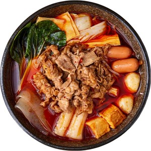 마라탕 밀키트 순한맛 싱싱한 야채들로 당일 포장 발송되는 신마라본색 캠핑 요리 야식 술안주, 1.6kg, 1세트