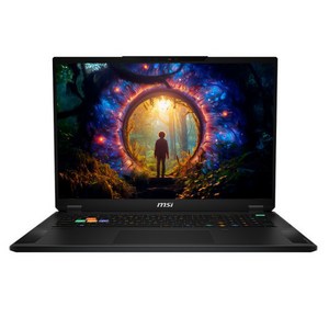 MSI 고사양 영상편집 게임용 노트북 스텔스18 울트라9 RTX5080 UHD+ 1000Nits