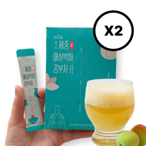 한약살롱 콤부차 매실 박하 민트