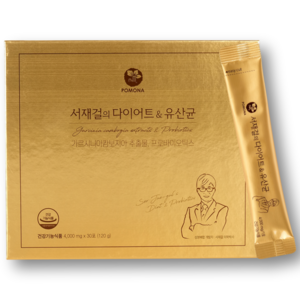 서재걸의 다이어트&유산균 - 체지방 감소, 복부 지방 감소, 내장 지방 감소, 120g, 1개