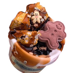 에밀리슬라임 진져버블티 버터 슬라임, 혼합색상, 250g, 1개