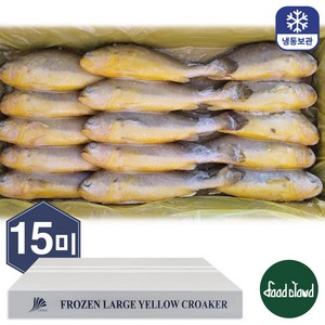 냉동 부세 조기 제수용 구이용 제사용 3.4kg 박스 도매 (12미,15미) 반찬