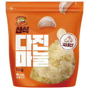 (특품) 100% 국내산 다진마늘 1kg 간마늘 당일 제조 당일 발송, 1kg, 1개