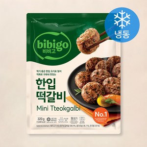 [로켓프레시] 비비고 한입 떡갈비 (냉동), 320g, 1개