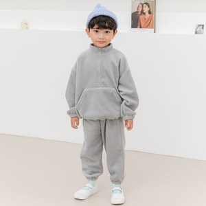 바브키즈 주니어 아동용 후리스 상하의 세트