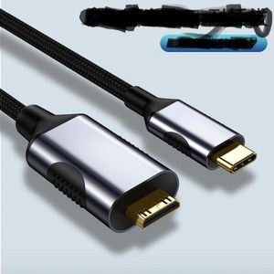 USB 유형 C toMINI HDMI 케이블 4K 유형 C - 미니 hdmi 2.0 케이블 60Hz 4K MacBook Pro Air iPadPro HDTV