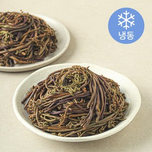 [로켓프레시] 나물투데이 국내산 데친 고사리 (냉동), 1개, 1kg