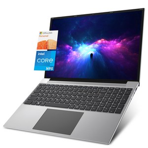 JUMPER 노트북 16인치 화면 대형 셀러론N95 512GB SSD+128GB eMMc 16GB RAM WIN11 home office 365 사무용, 그레이, S7maxN95sun233, 640GB, 16GB, WIN11 Home
