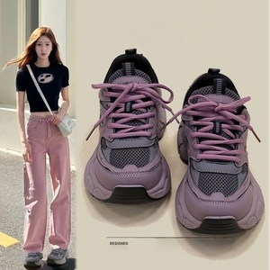 ZAJA 여성 스니커즈 운동화 캐주얼 키높이 5CM 운동화 패션 사계절 플랫폼 스니커즈 사계절