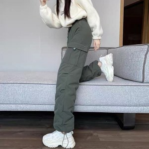 루스리더 여성 신상 패션 슬림핏 방한 패딩 면바지 E1197