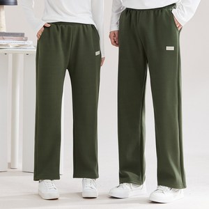 캐리루시 커플  기모 융 조거 팬츠/ 일자팬츠