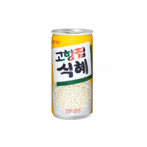 롯데 고향집식혜 175ml  미니캔 캔음료 간식나라