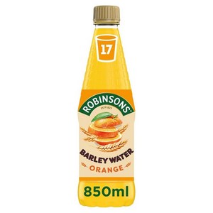영국 로빈슨 Robinsons Barley Water Orange 보리 워터 오렌지 스쿼시