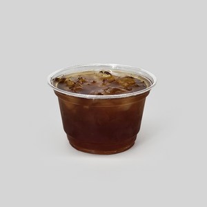 유즈팩 PET 투명컵 98파이 230ml (9온스) 아이스컵 50개 카페 테이크아웃컵