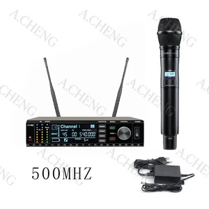 A.CHENG AD4G K9 전문 무선 마이크 UH 장거리 수신 뛰어난 성능과 우수한 품질