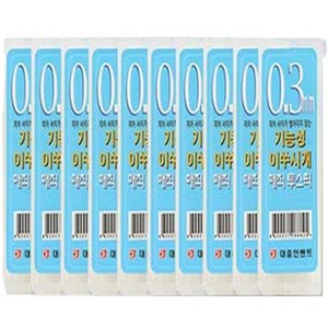 대중인벤트 매직 투스픽 PET 이쑤시개, 0.3mm, 20개입, 10세트