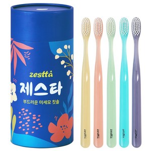 제스타 딥클린 칫솔 부드러운 미세모, 1개, 12개입