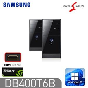 [삼성 DB400T6B]윈도우11 인텔6세대 i5-6400 DDR4 16G SSD256G+500G 지포스 미들PC