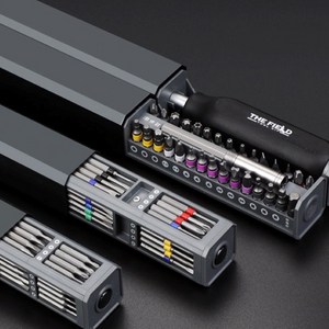 AIRAJ 최신형 40-in-1 자석 정밀 드라이버 세트 업그레이드, 자동 흡착식, 전자기기 수리, 시계 수리, DIY, 가정용 정밀 수리 도구, 1개, 40 종 한 벌