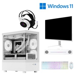 조립 컴퓨터 조립PC 게이밍 고사양 게임용 본체 롤 오버워치 메이플 배틀그라운드 팰월드 디아블로 피파 로아 마인크래프트 로블록스 호라이즌 컴퓨터본체, 퍼팩트 05번 풀세트, 퍼팩트PC추천, 1TB, 1GB, WIN11 Pro