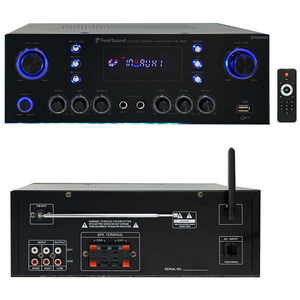 노래방몰 FS-350 앰프 2채널 300W, 블랙, FS-350