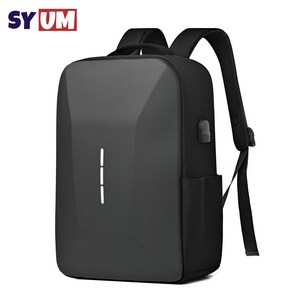 SYUM 남자백팩 비밀번호 자물쇠 백팩 대용량 여행가방백팩 USB 충전 직장인 노트북 백팩