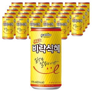 팔도 밥알없는 비락식혜, 175ml, 90개