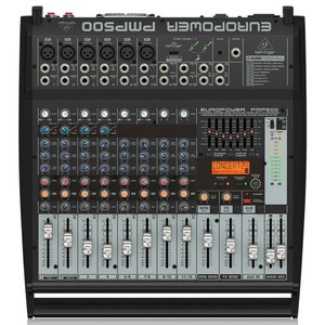 베링거 PMP500 파워드 믹서 앰프 500W 팬텀파워