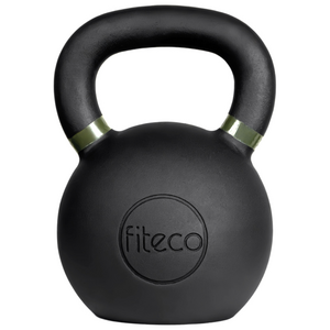 FITECO 프리미엄 케틀벨 크로스핏 전신운동, 1개, 32kg, 블랙