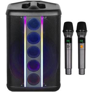 SHM-8000 충전식 블루투스앰프/충전식무선MIC2/250W