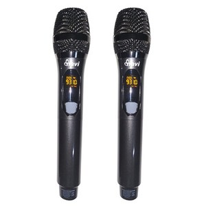 (NAVI) UHF 무선마이크 2채널 MR-2020