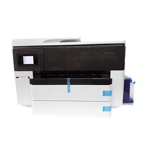 HP7740 무한잉크 1400ml A3 복합기 프린터 안료 hp 오피스젯 프로 7740 2단 급지 양면인쇄 모바일 프린팅 와이파이 hp 무한공급기 7612 hp7510 후속모델, 1.대용량염료1400ML