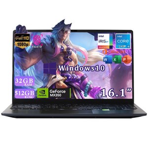 게이밍 노트북 16.1Inch I5-1240P NVIDIA Geforce MX350 32/512 게이밍 NVIDIA 사무용 노트북 노트북 핫딜