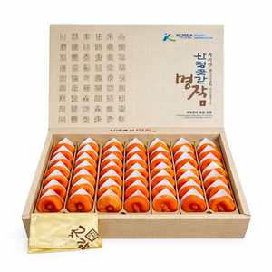 지리산 산청 고종시 곶감 명작 프리미엄 선물세트 42구, 1세트, 곶감 프리미엄 선물세트 42구