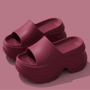 베리굽 키높이 10cm 통굽 사무실 슬리퍼