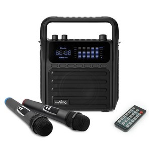 더씽 무선 마이크 2개 + 앰프, M300-Pro, 혼합색상